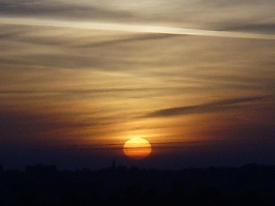 Sonnenaufgang in Hochkirchen