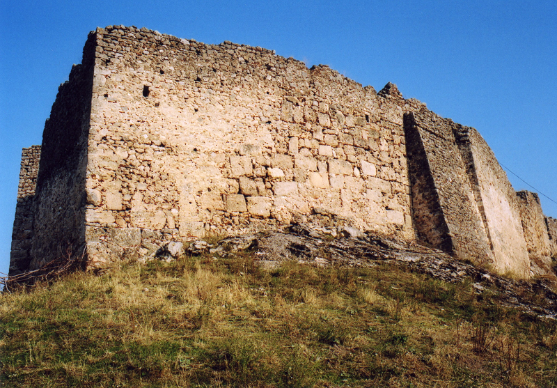 The main keep of the castle of Boudonitsa, Greece