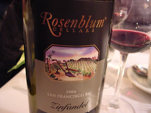 Rosenblum Zinfandel, San Fracisco Bay Carla's Vineyard 2004
