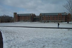 snow at court