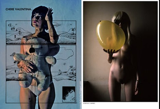 Valentina y el elefante rosa - un autorretrato de Kahlo desnuda Y foto erotismo artistico de Hiroyuki Ohmori