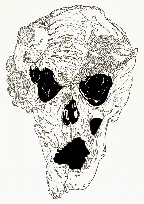 Scary Skull Drawings
