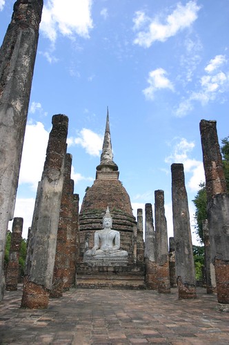 Budda and Temples  in Sukhothai 09