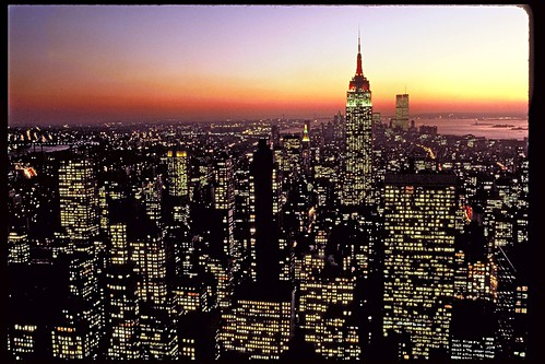 Pics Of New York Skyline. New York Skyline with World