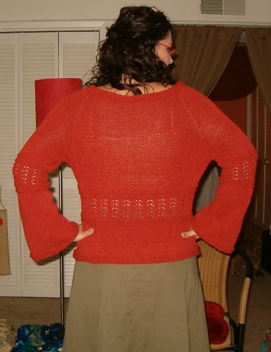 Simple Knitted Bodice Back