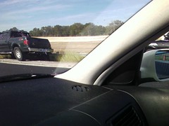 The idiot that passed me on the shoulder got pulled over.