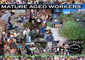 Mature aged workers poster