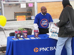 PNC Bank booth, Brookland Festival