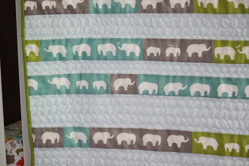 elephants on parade quilt