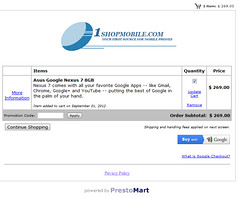 1ShopMobile.com   Secure Order Form