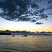 Ibiza - Amanecer , mar y nubes