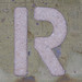Stencil Letter R