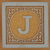 John Crane Classic Block Letter J