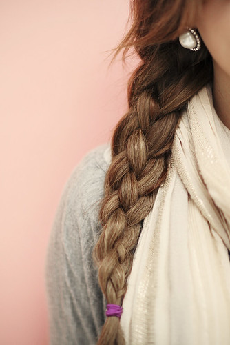 braid hair - four-strand-braid