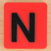 Scrabble Rebus letter N
