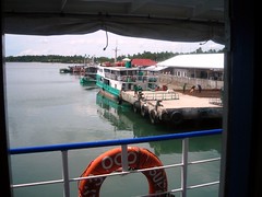 Leaving Hagnayan Port