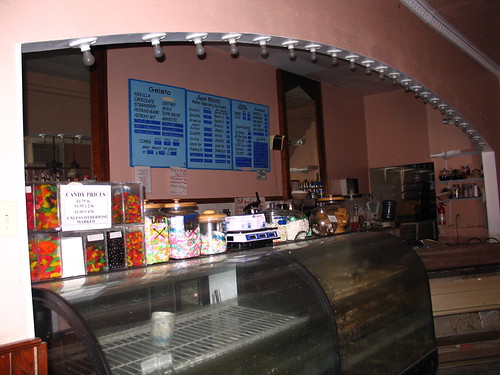 Angelo Brocato's, October 10, 2005 - Inside, the counter