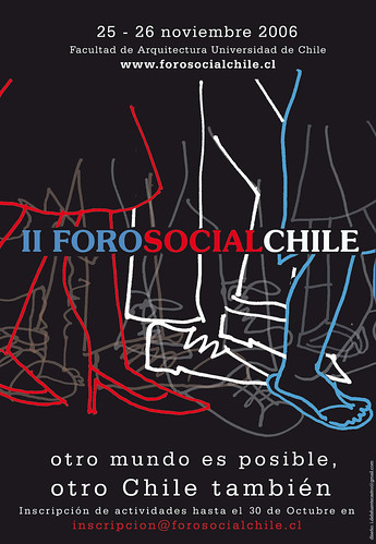 afiche oficial foro social 2006
