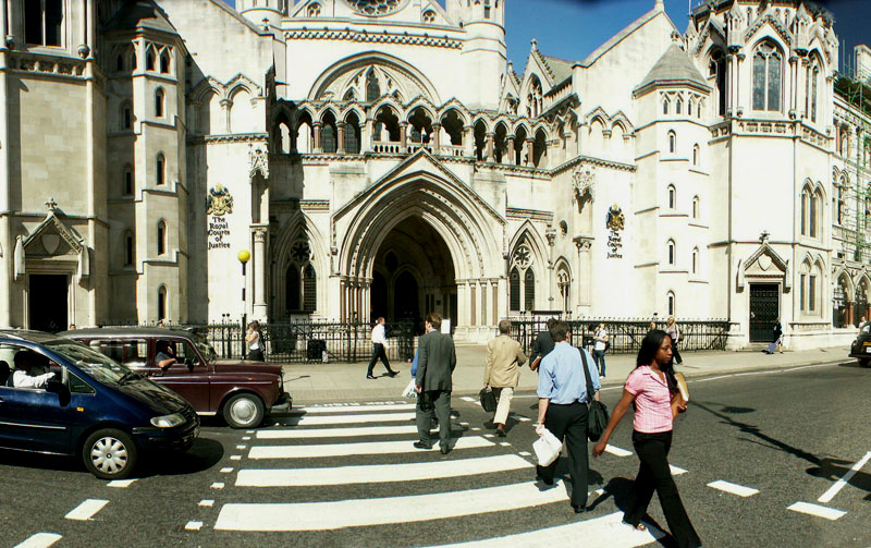 Royal Courts Of Justice (also called The Law Courts) in London