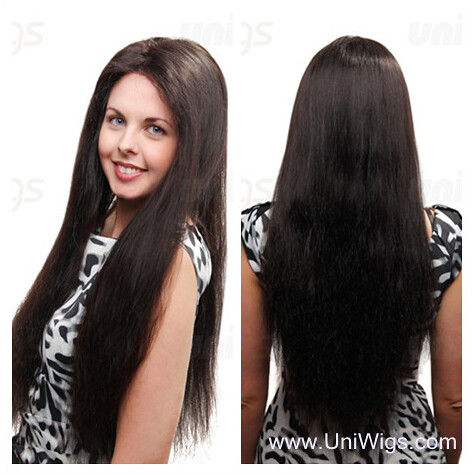 Nyah Straight Remy Human Hair Full Lace Wig