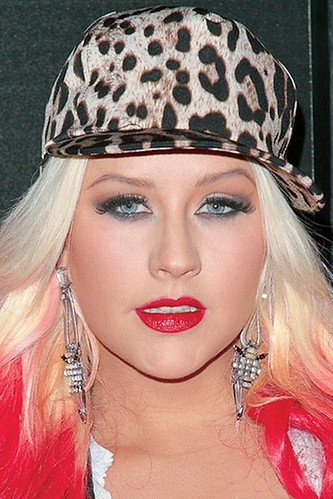 Christina Aguilera celebrity hair
