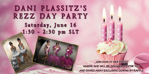 3rd Rezz Day Party Invitation