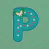 Puffy Sticker Letter P