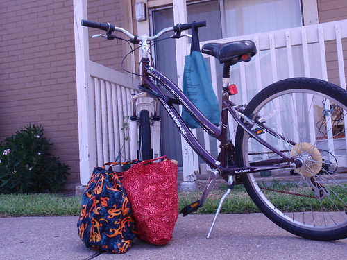 Bike with Groceries