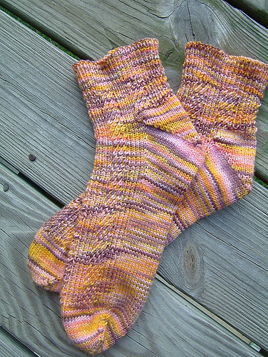 Finished Mango socks!
