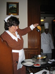 At Lawry's The Prime Rib in Chicago, 10/2005