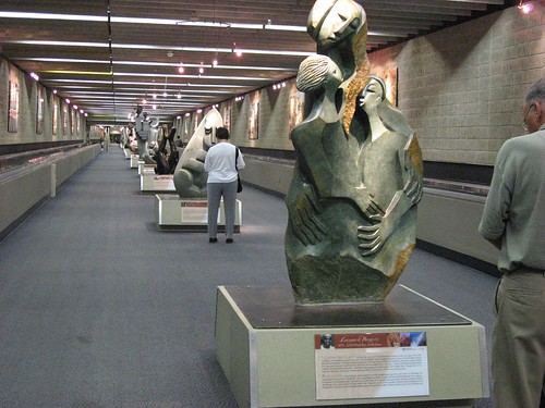 Sculptures on Display