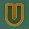 Pastry Cutter Letter U