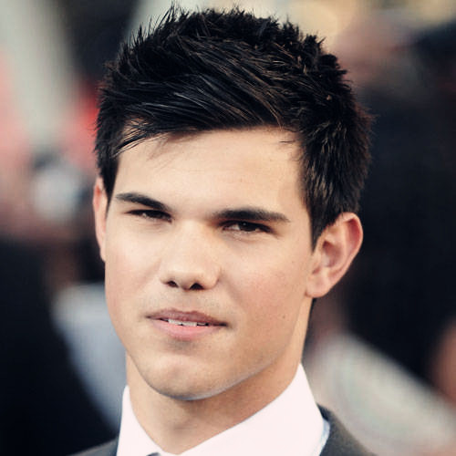 Taylor Lautner hairstyle