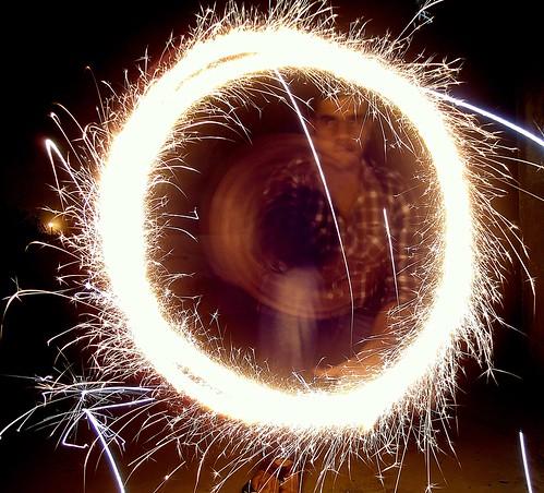 Long Exposure Fireworks Example 2