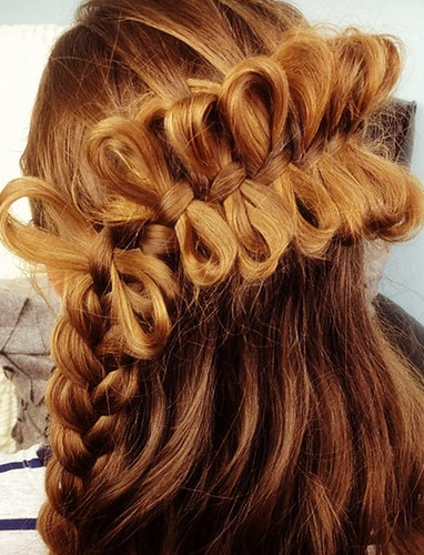 Braided Lace Bow