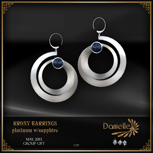 DANIELLE Group Gift May_2013 Krony Earrings