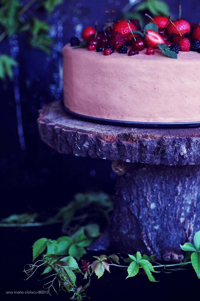 Cherry Berry Mousse Cake 2