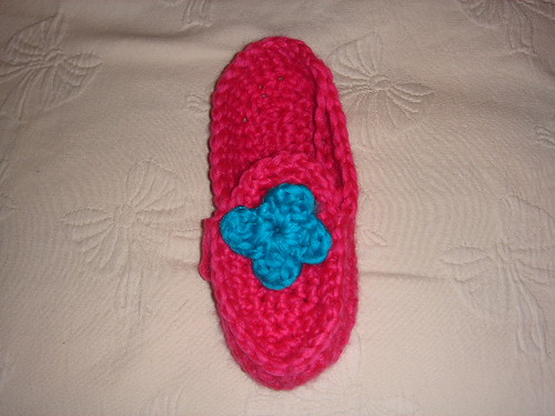 Mocassins em Crochet