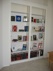 Bald bookshelf