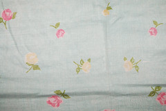 Rose table cloth