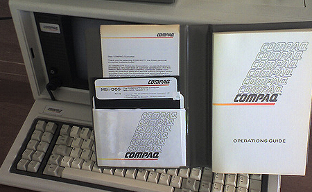 MS-DOS 1.14 Floppy disk and Manual