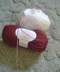 My Knitpicks order (so I can be one of the cool kids)