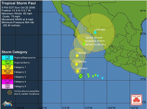 Mexico storm