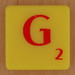 Scrabble Simpsons Letter G