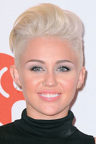 Miley celebriy hair