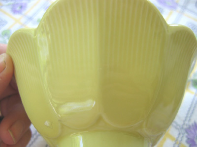 yellow bowl