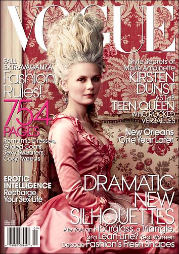Marie Antoinette| by Annie Lebovitz | US Vogue | September 2006