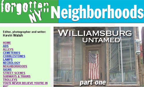 Forgotten NY--Williamsburg