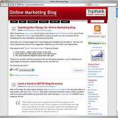 Online Marketing Blog - New Design