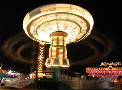 Swing Ride blurred motion